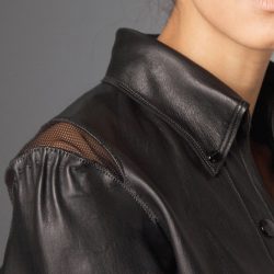 leather by freelance fashion designer.nyc